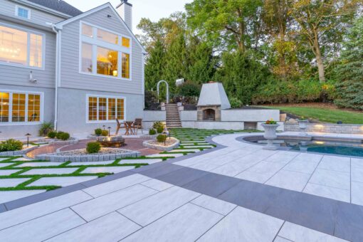 White Porcelain Pavers 20"x40" - Image 2