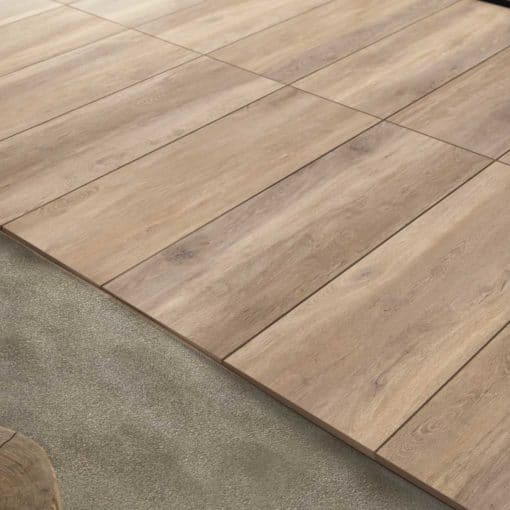 NT Pavers's Castagno Wood Look Porcelain Tile, perfect for interior design in Hawthorne, NJ, and service areas.