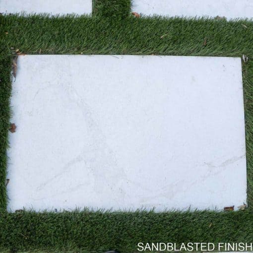 crema winter sandblasted marble paver (1 of 3)