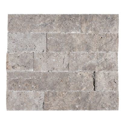 Manhattan Silver Travertine Veneer Stone