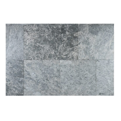 Pietra Grey Marble Pavers Sandblasted