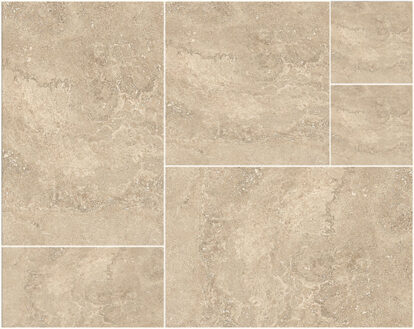 Caramel Porcelain Pavers (Modular Pattern)