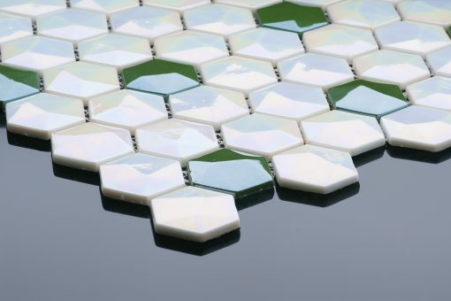 EAP 104 - Glass Hexagon 3D Mosaics
