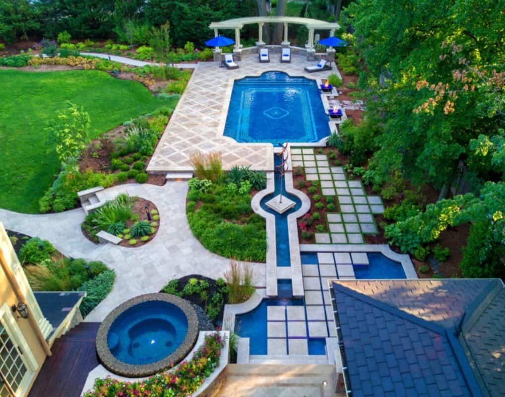 Do I Need Planning Permission to Pave My Garden?- Rules for Paving Walnut Travertine backyard