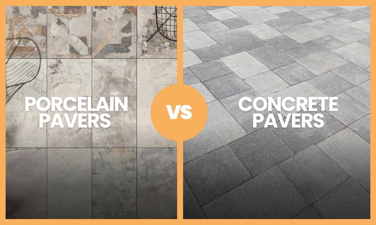 Porcelain Pavers vs. Concrete: Which is best for your project?