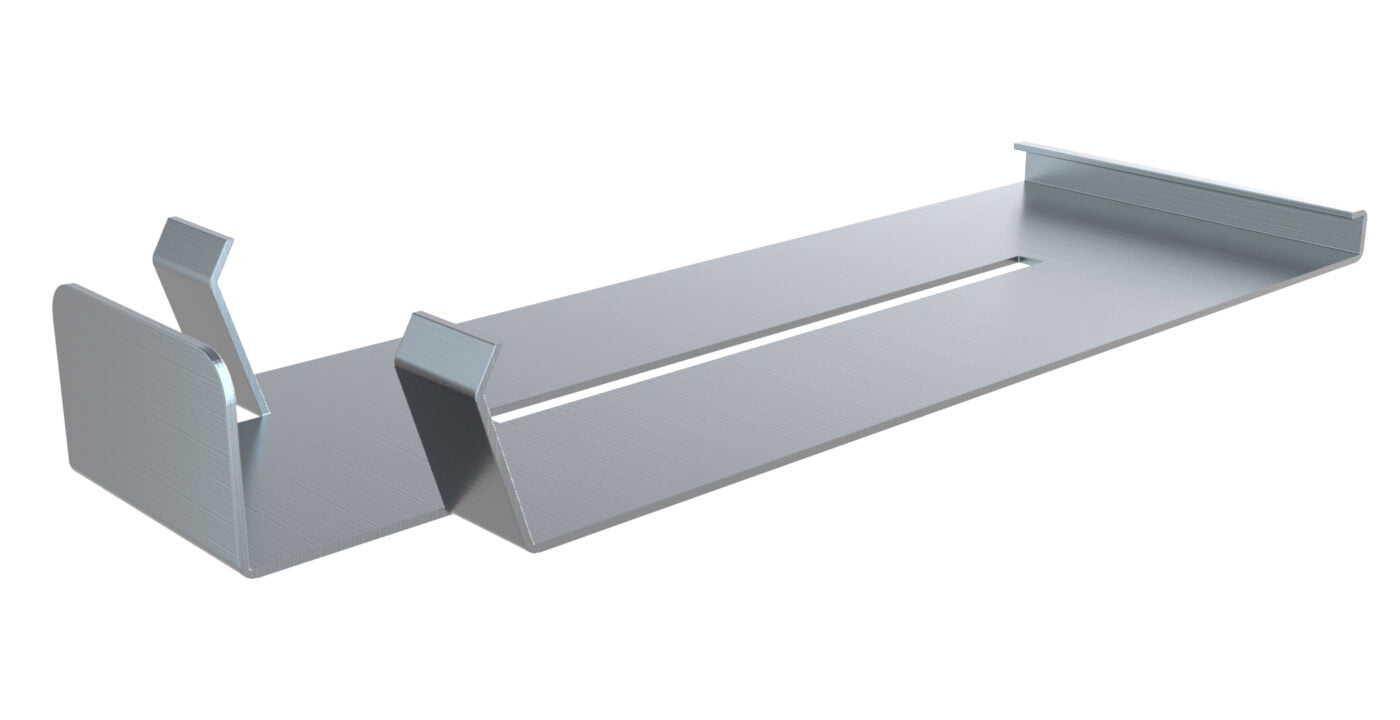 NT Pavers's Side Closure Bottom Steel Clip, ideal for securing paver pedestals in Hawthorne, NJ, and service regions.