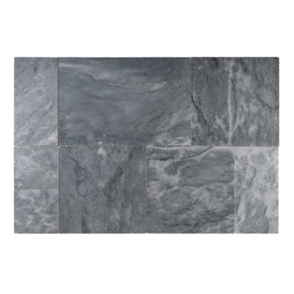 Luxe Blue Marble Pavers Tumbled