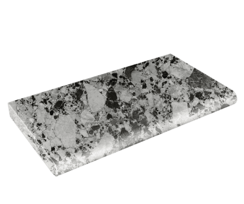 Black Velvet Marble Coping Sandblasted & Acidwashed
