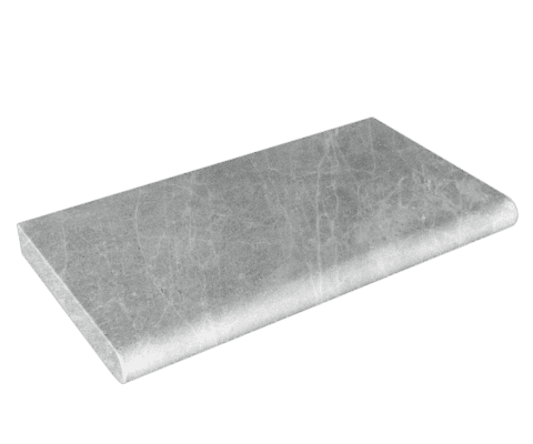 Snowshadow Marble Coping Sandblasted