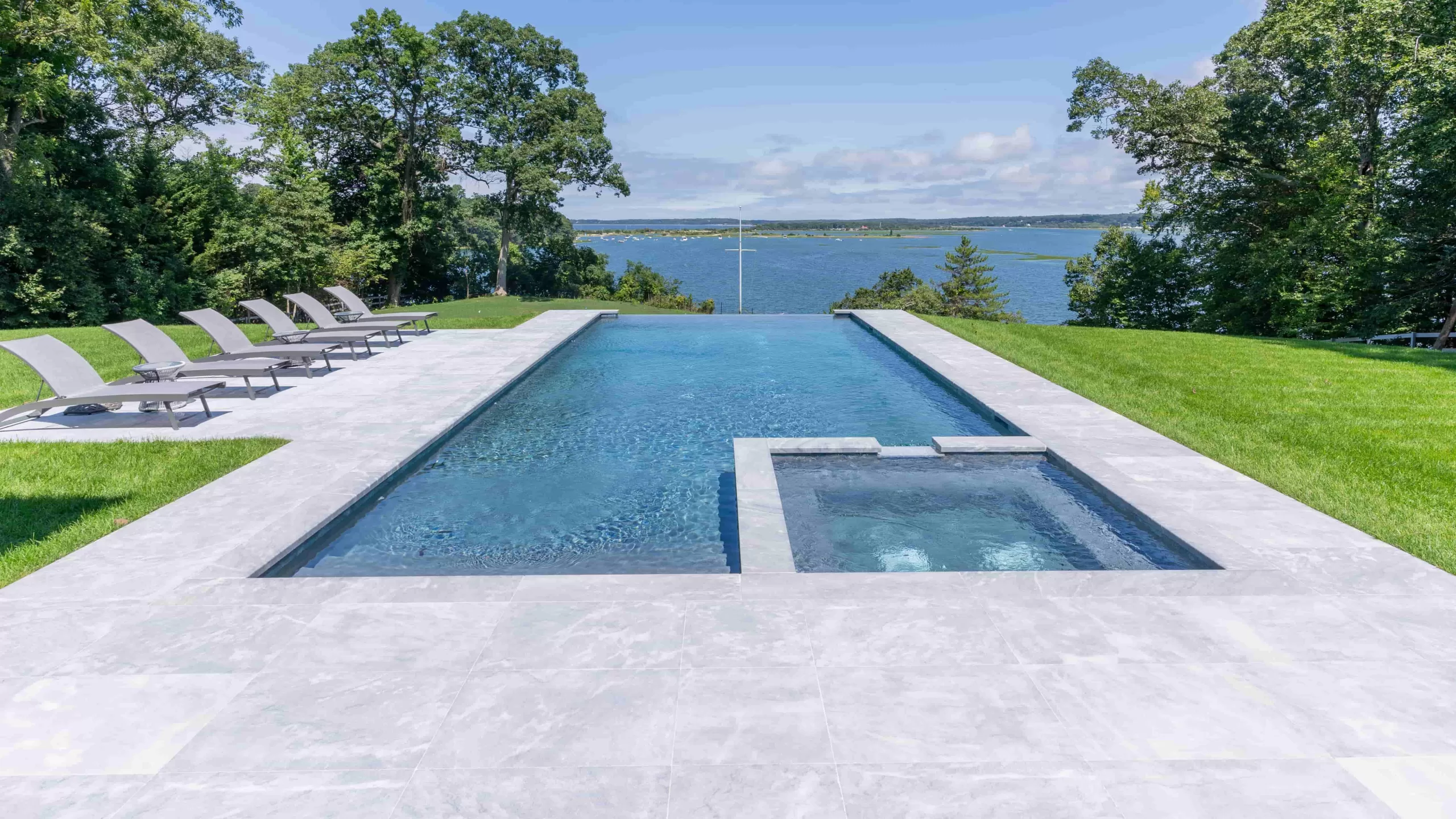 outdoor blue marble color pavers