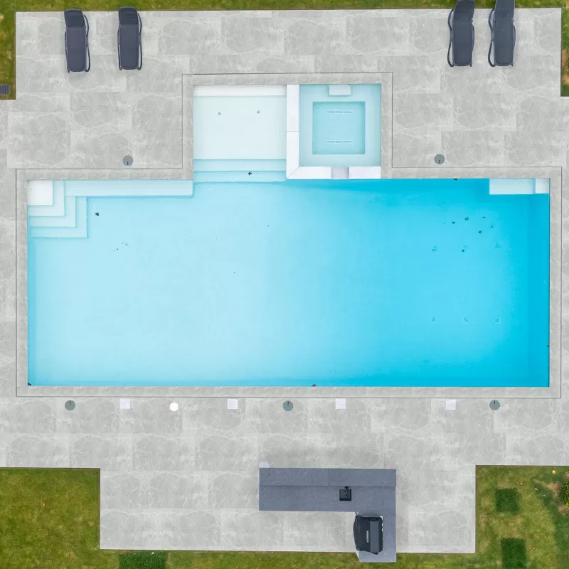Snowshadow Marble Coping Sandblasted NT Pavers