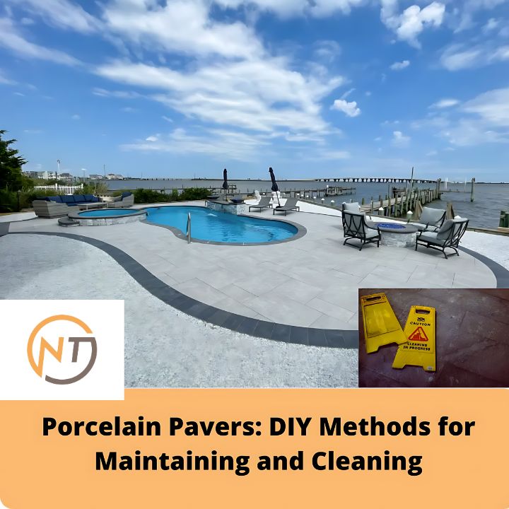 DIY Porcelain Pavers Cleaning