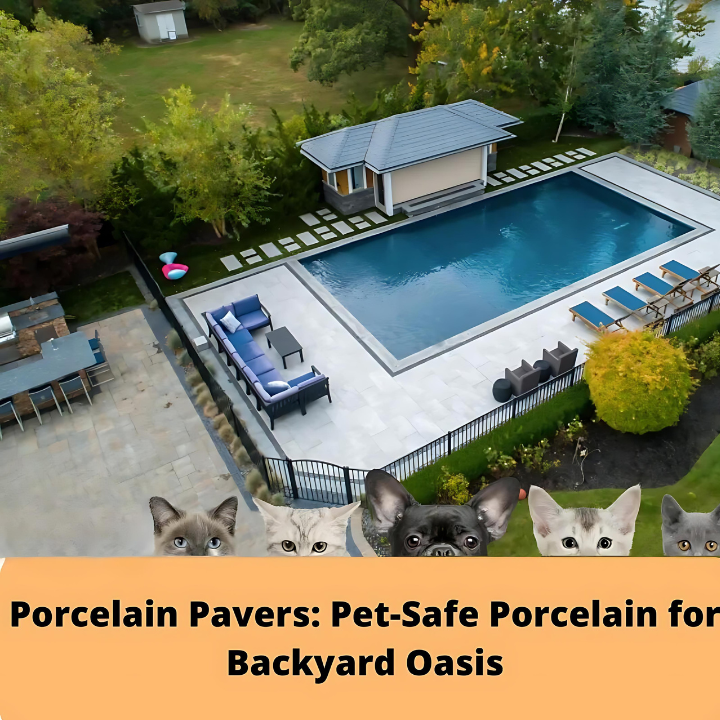 Porcelain Pavers Pet-Safe Porcelain for Backyard Oasis