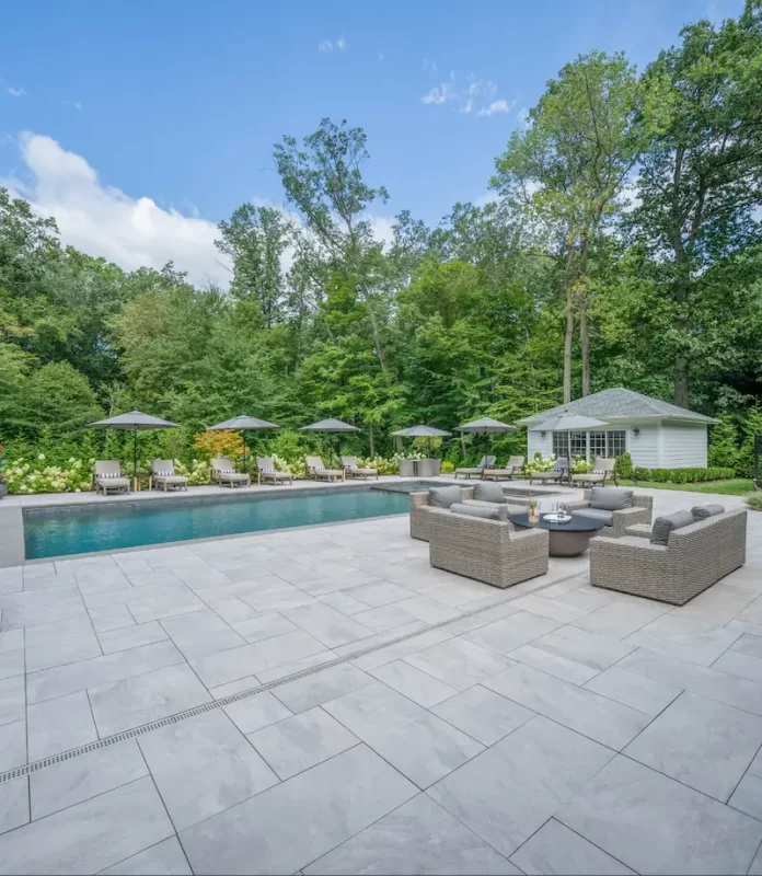 Mini Modular Pattern Porcelain Pavers