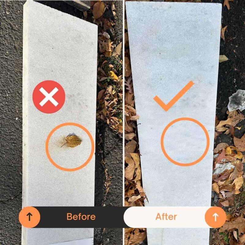 How To Clean Marble Countertops? How to remove rust stain from marble pavers