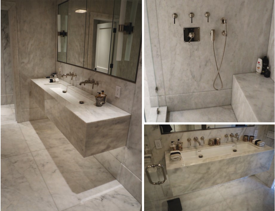 Which Type Of Marble Is Best For Flooring? Imperial White Carrara Marble For Bathroom Floor