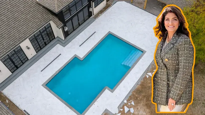 Kathy Wakile’s Beautiful Backyard Transformation with Porcelain Pavers