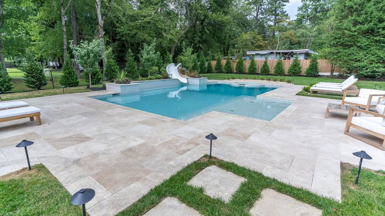 Why Is Travertine Around Pool Ideal