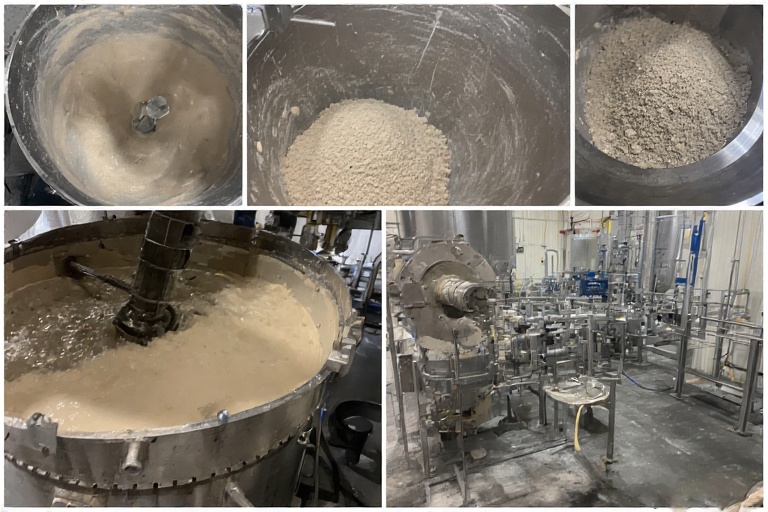 Mixing Porcelain Clay