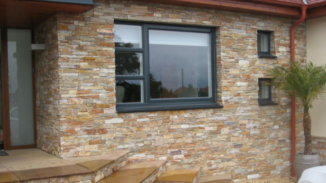Types Of Exterior House Stone Sandstone Exterior House Stone