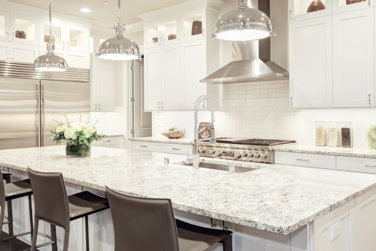Types of Granite: A Complete Guide to Colors, Grades & Finishes White Granite Countertop