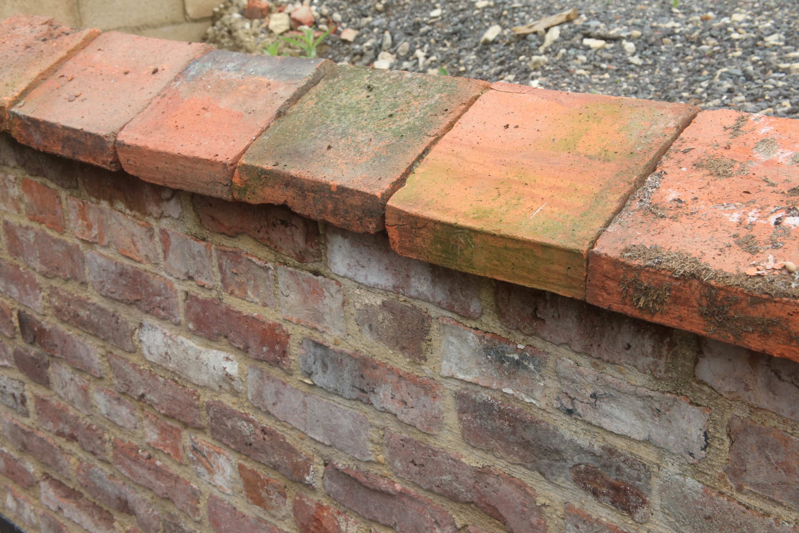 Clay Wall Coping Stone