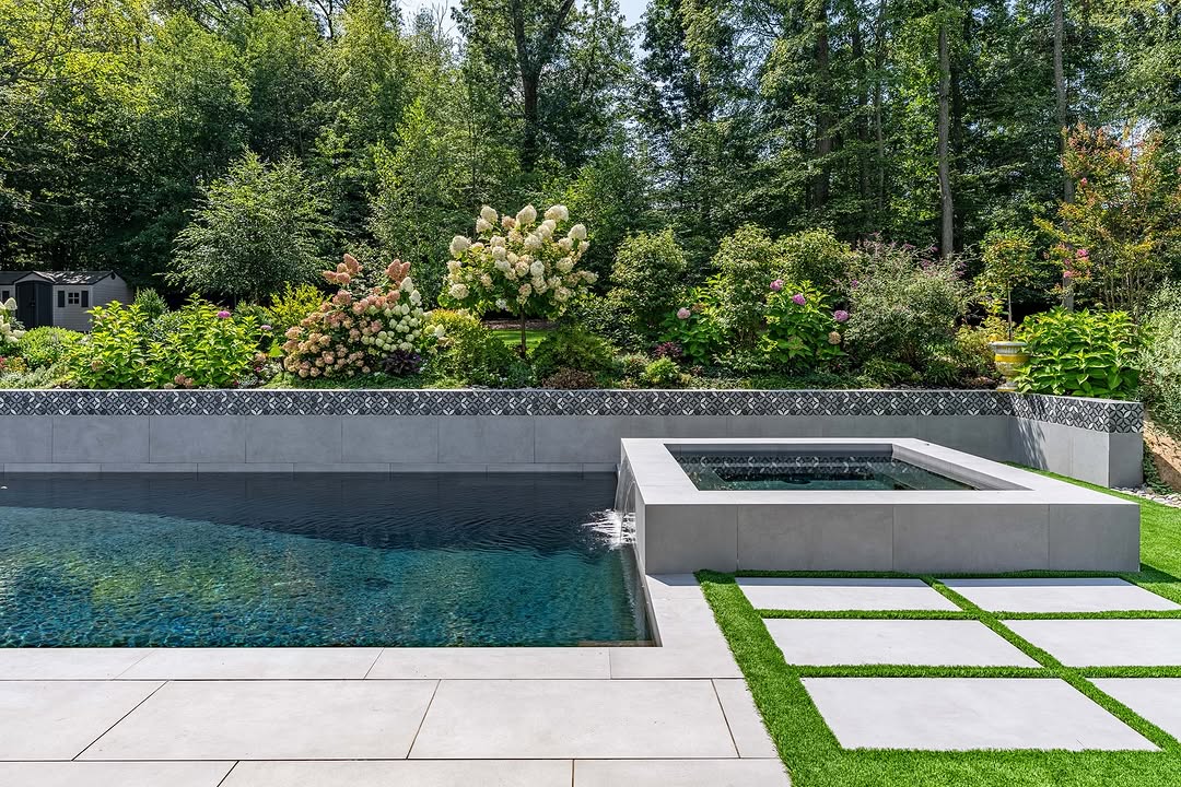 Philly Grey 24x48 Waterline Porcelain Pool Tile