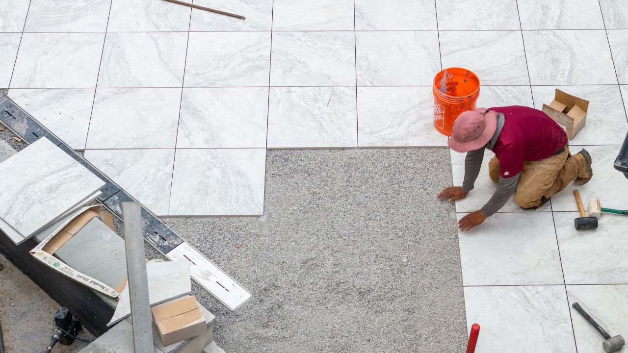 Why Tile Experts Recommend a 30% Running Bond for Porcelain Pavers