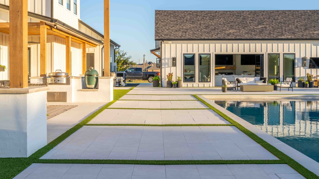 Limestone Pavers Patio