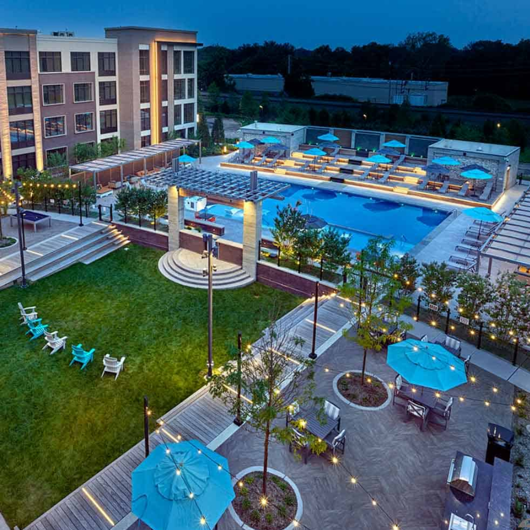 Commercial-Grade Outdoor Plazas