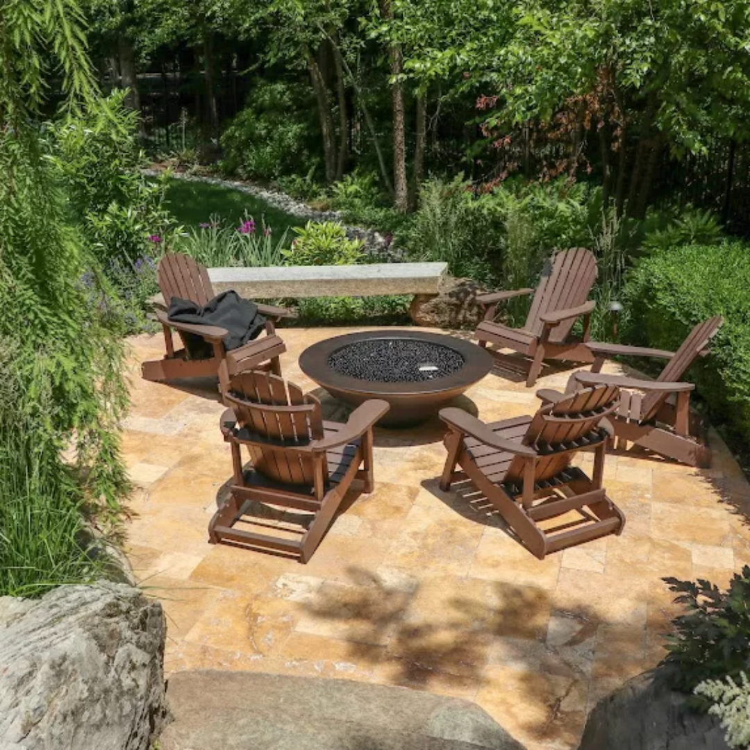Organic-Shaped Patio Layouts for Hardscape Ideas
