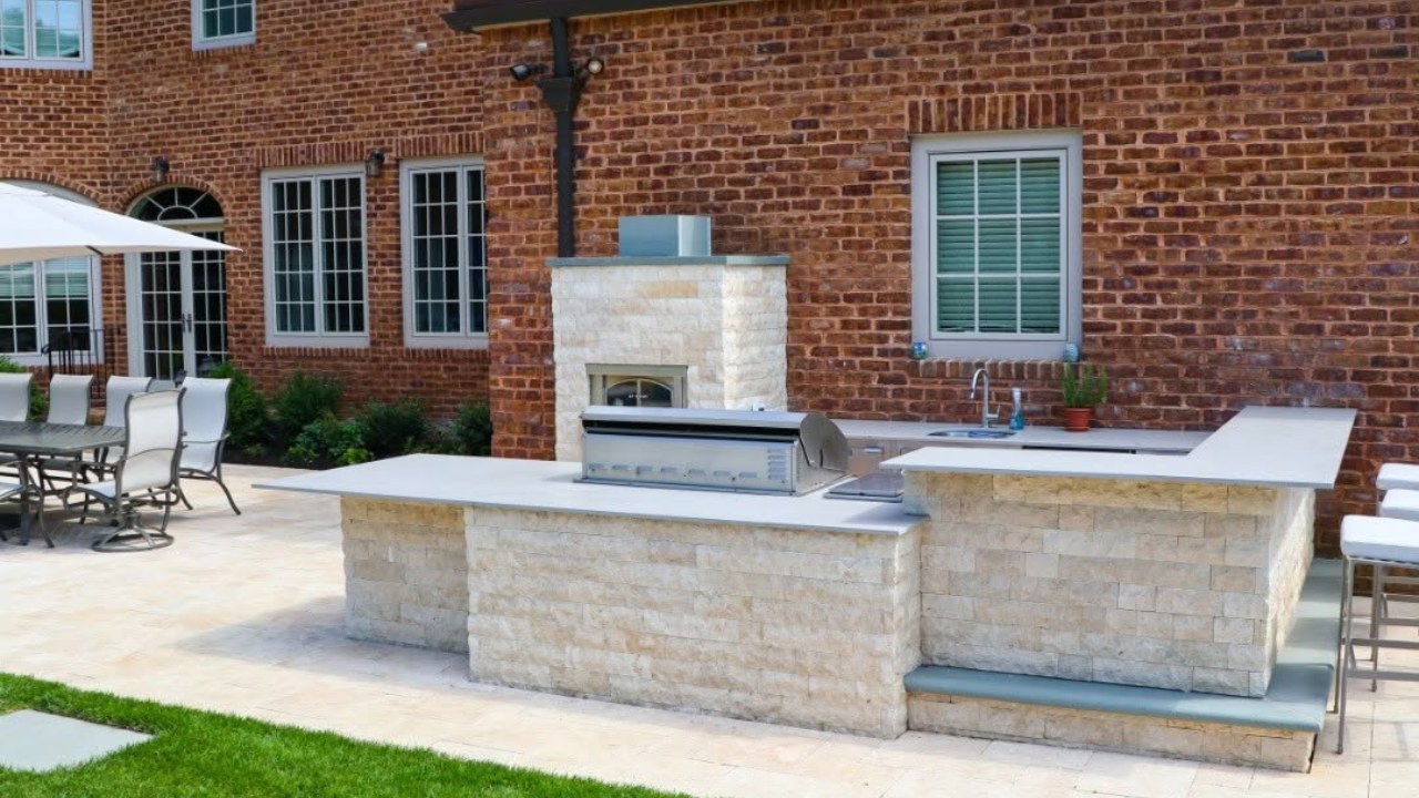 Outdoor Kitchen Foundations