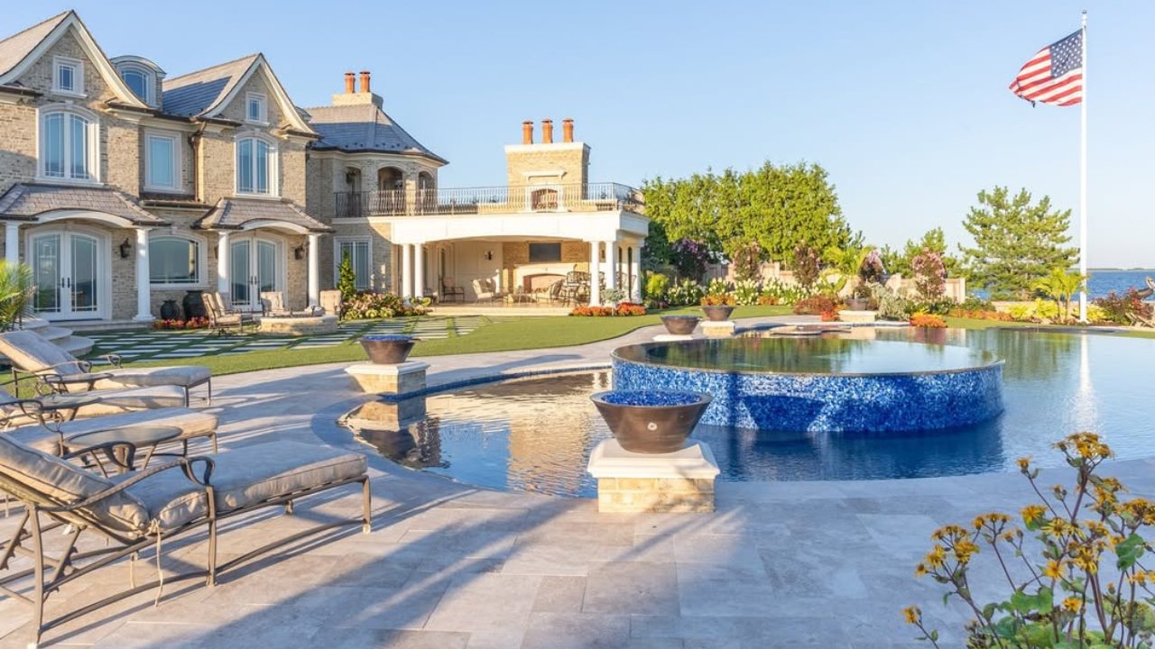 How to Choose Outdoor Materials for Your Climate and Lifestyle travertine pavers pool patio outdoor flooring