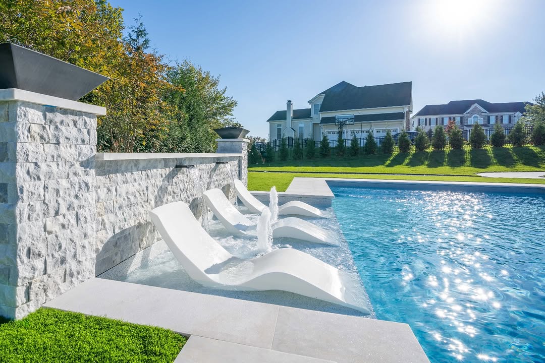 What Are The Different Types of Marble? Afyon Glacier Ice Marble Paver and Coping East Coast Project
