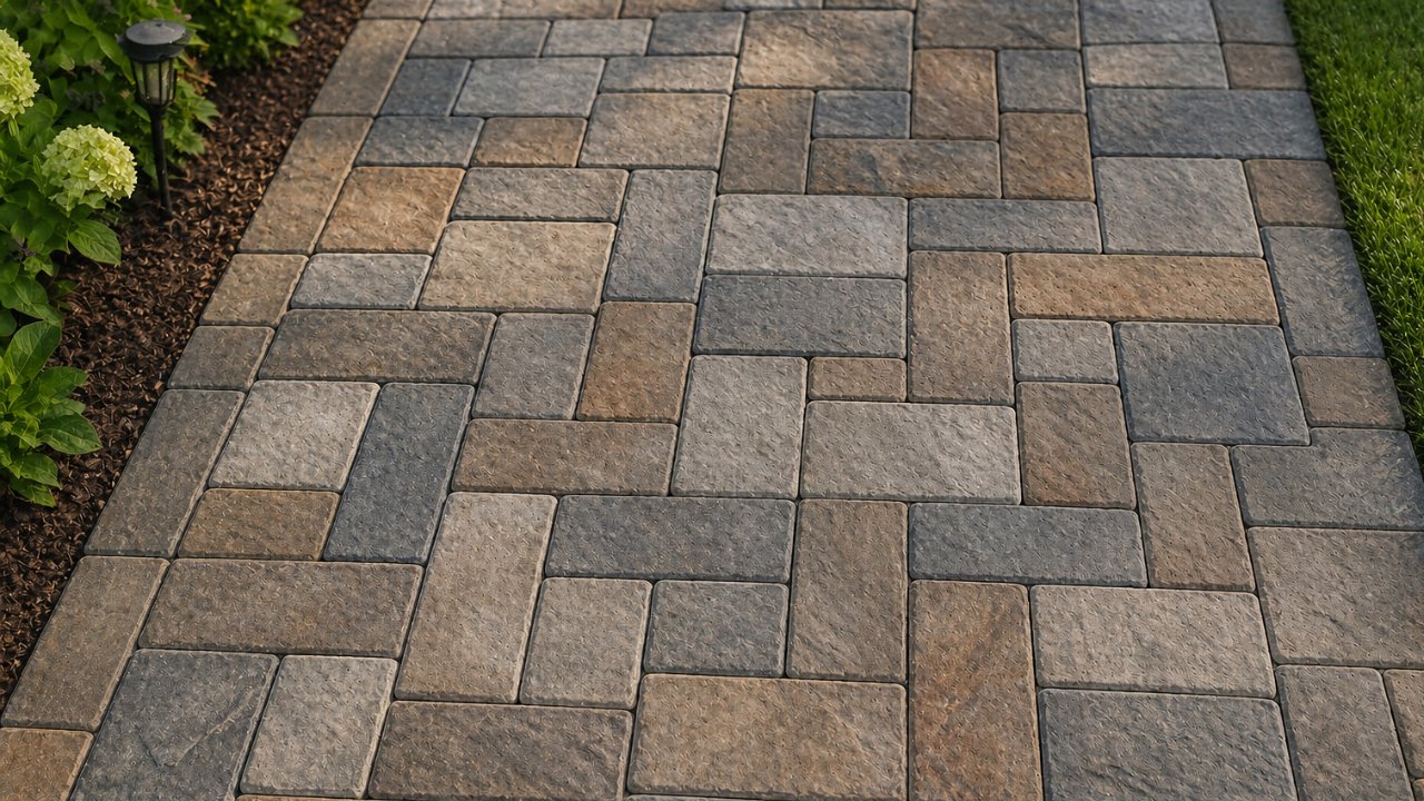 Pinwheel Paver Patterns