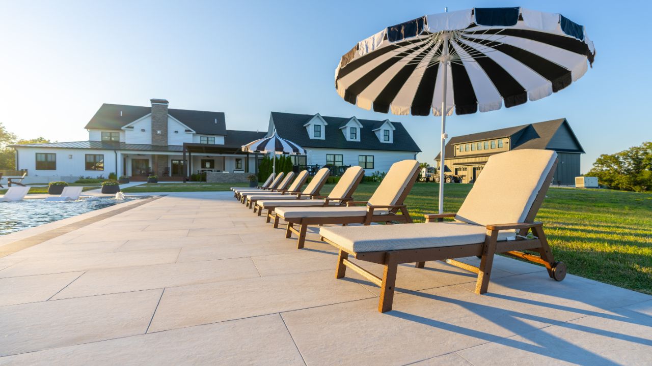 Running Bond Pattern for Porcelain Pavers