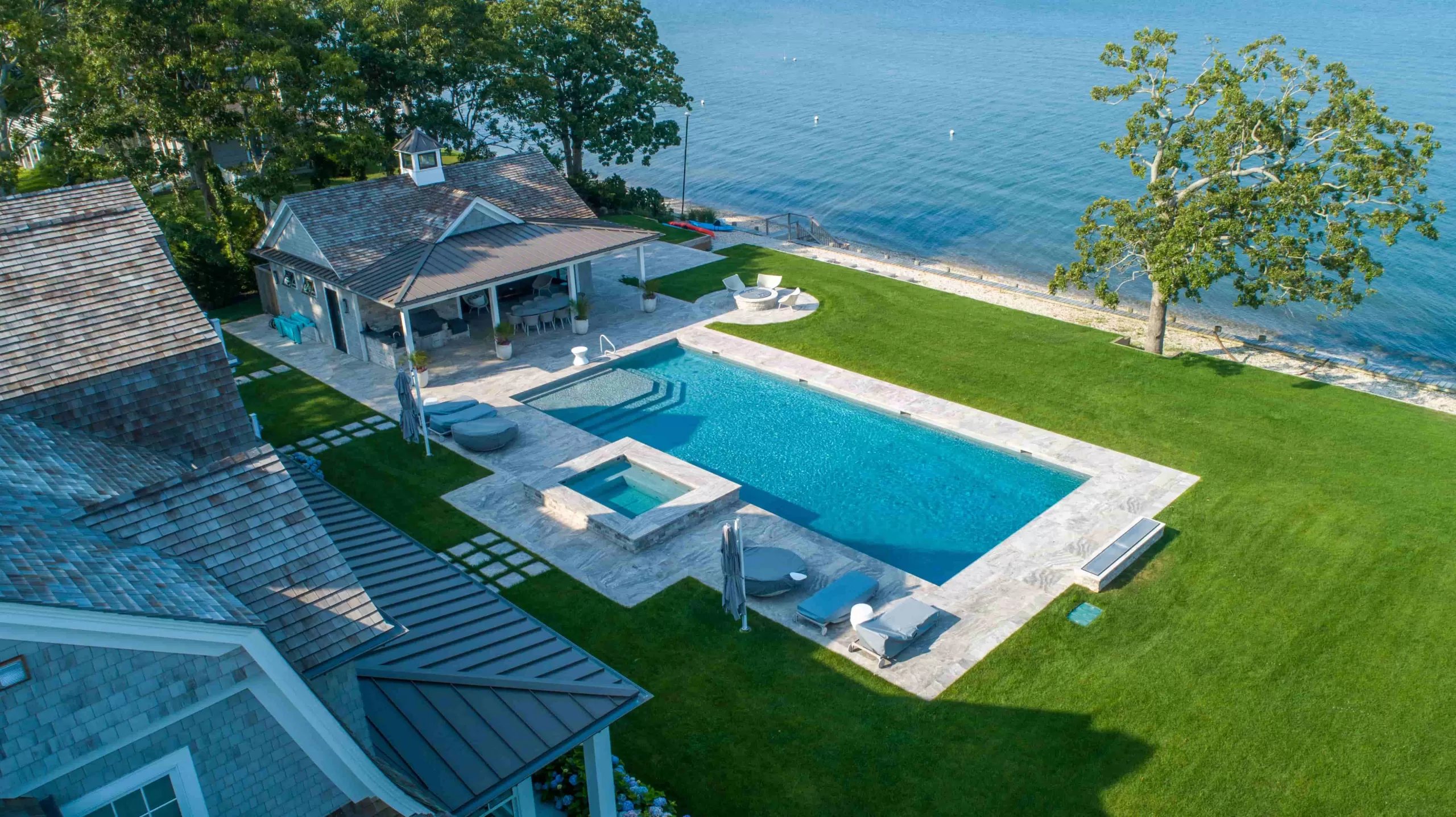 Travertine Pavers for Coastal Homes