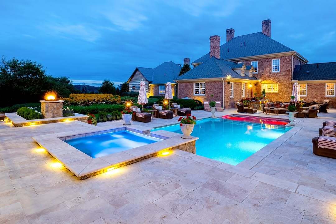 9 Creative Ways to Use French Pattern Pavers in Modern Homes French pattern pavers in Outdoor Living Room