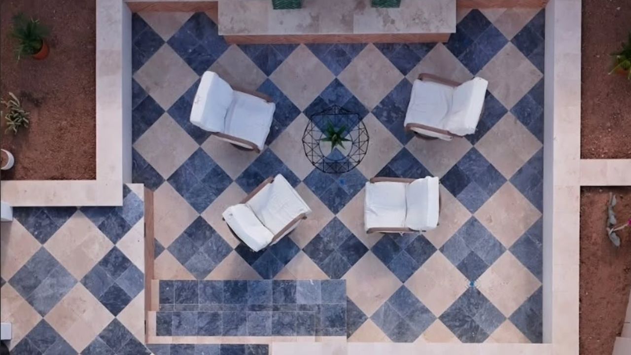 12 Modern Paver Patio Ideas For Outdoor Living Space Natural Stone Porcelain Pavers for Patio