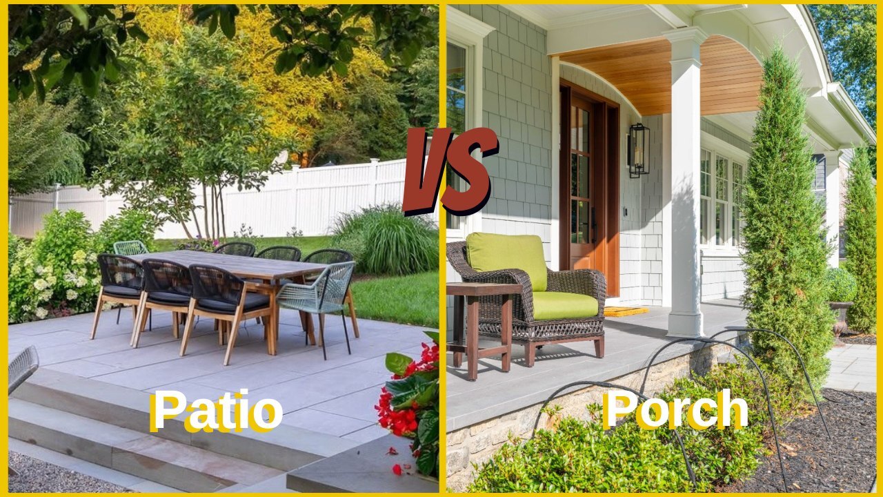 Patio vs Porch