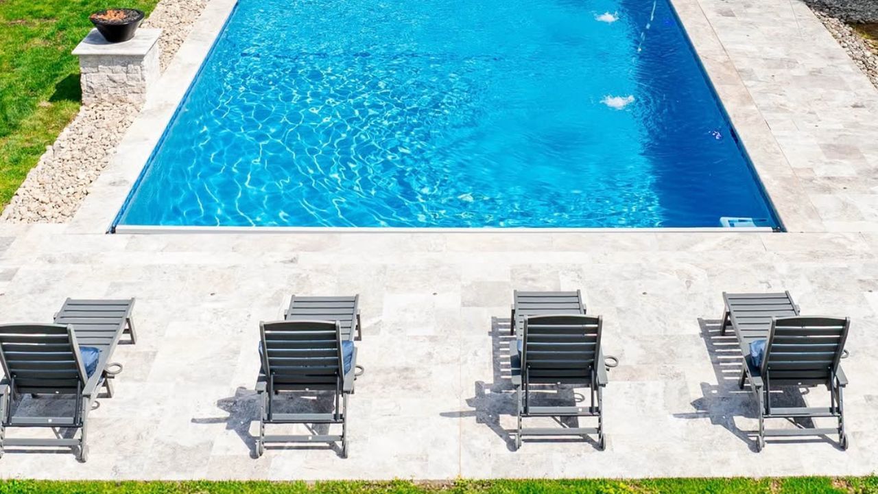Pool Surround Ideas Using Porcelain and Natural Stone Pavers