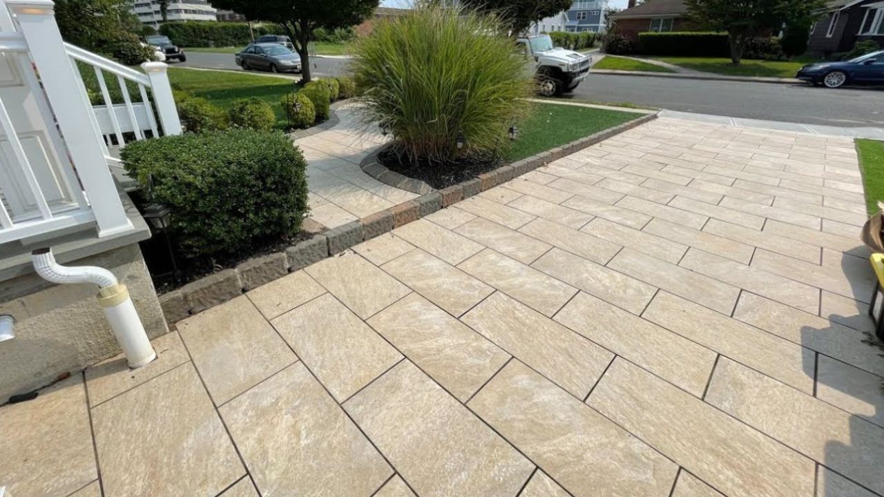 The Best Driveway Pavers for Homes with Heavy Vehicles Porcelain Pavers for Driveways