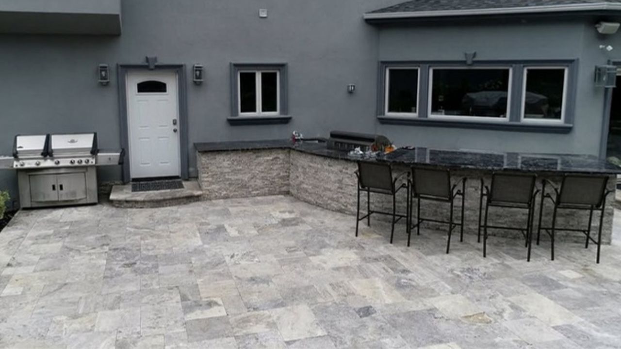 Surround Your Grill Station with Granite Countertops