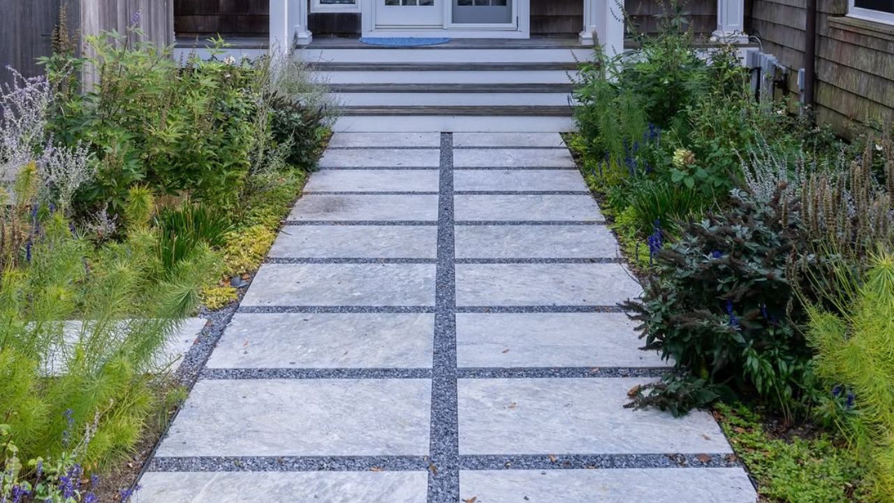 Walkway Paver Ideas That Boost Curb Appeal Instantly Bluestone Paver Walkway Ideas