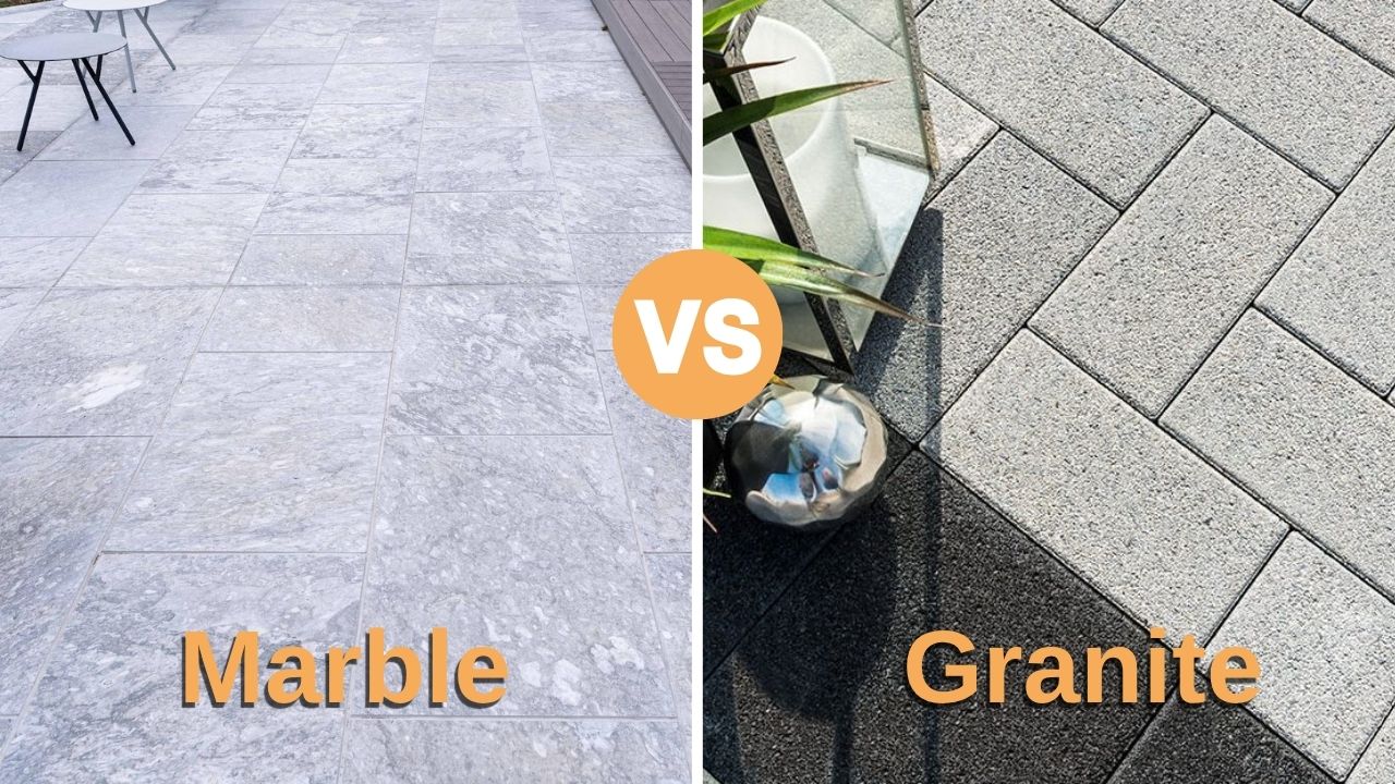 NT Pavers Marble vs Granite Pavers