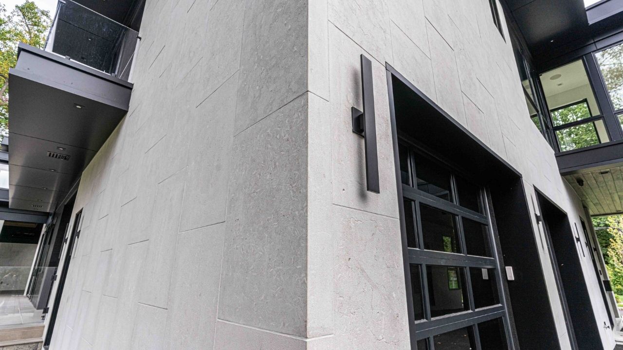 Frame Windows With Natural Stone
