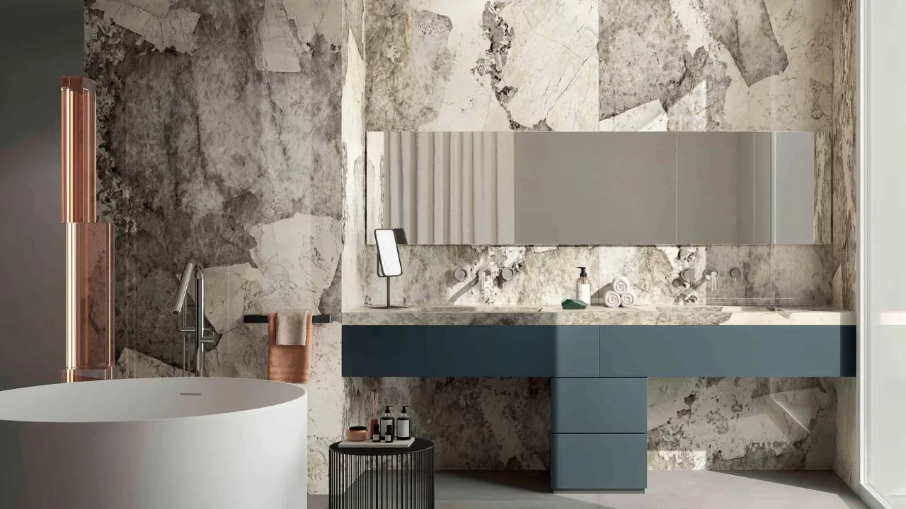 Large Format Porcelain Bathroom Wall Tiles