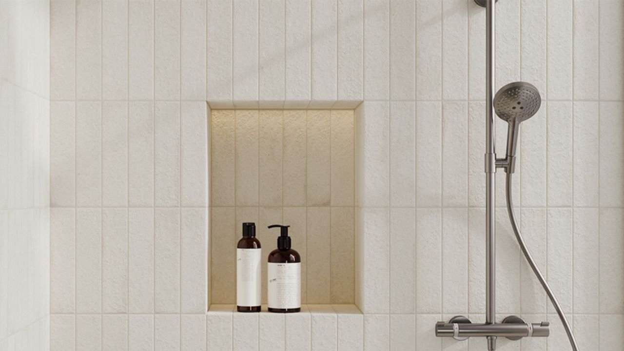 Textured Shower Wall Tile