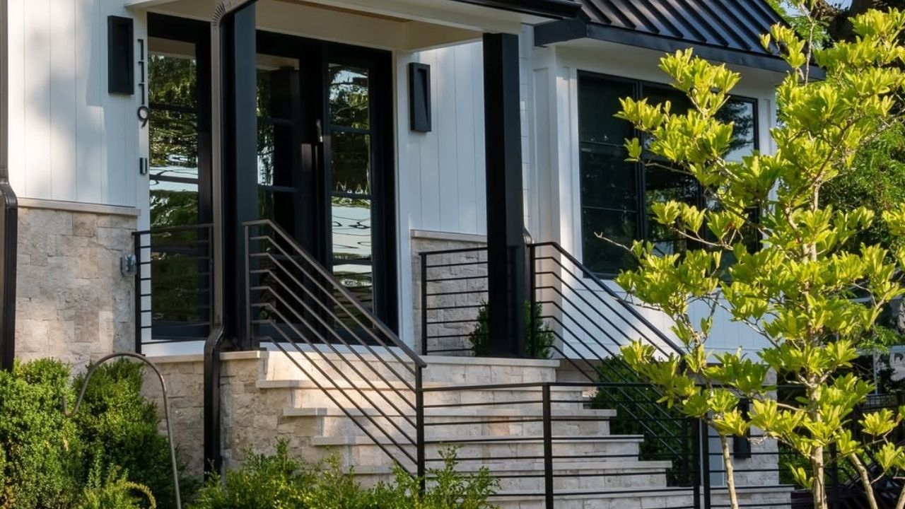 Use Stone on the Lower Facade