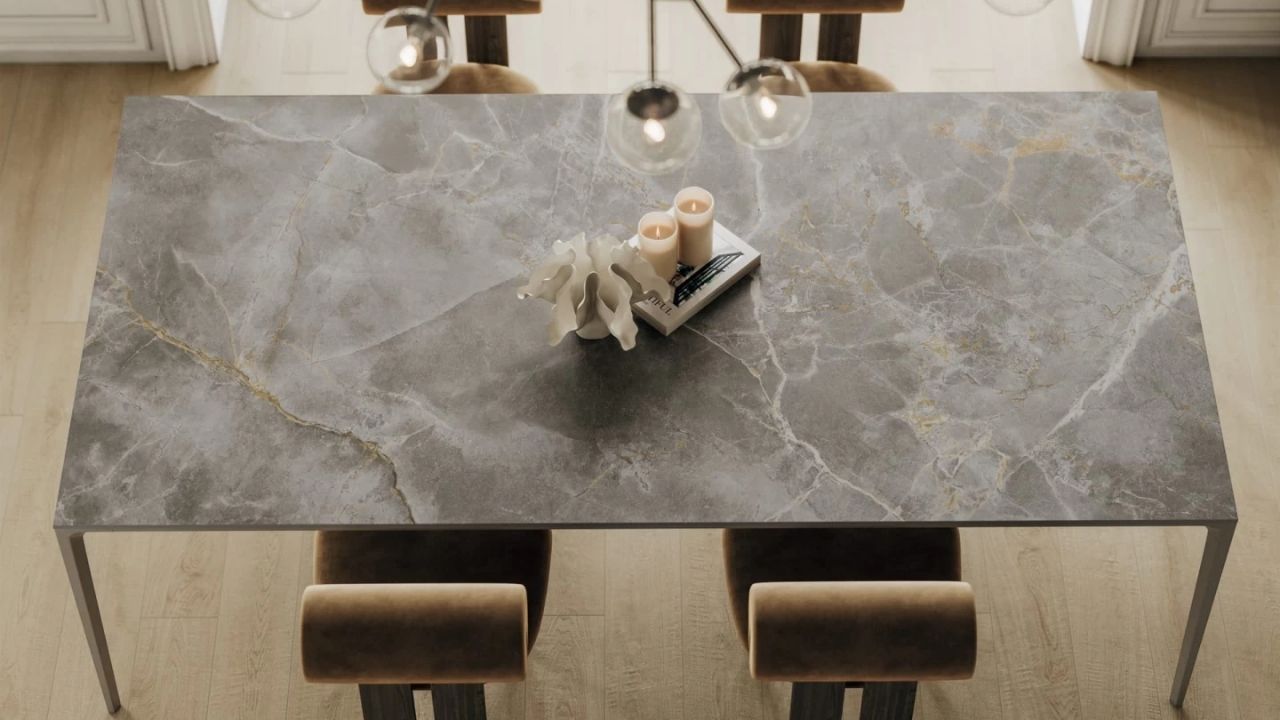 Are Porcelain Slabs Good for Countertops? Fior Di Bosco Large Format Porcelain Worktop